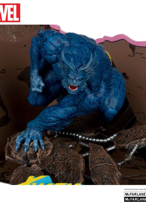Alternative view of MC FARLANE TOYS Marvel Collection 1/10 WV4 Beast (X-Men #1)