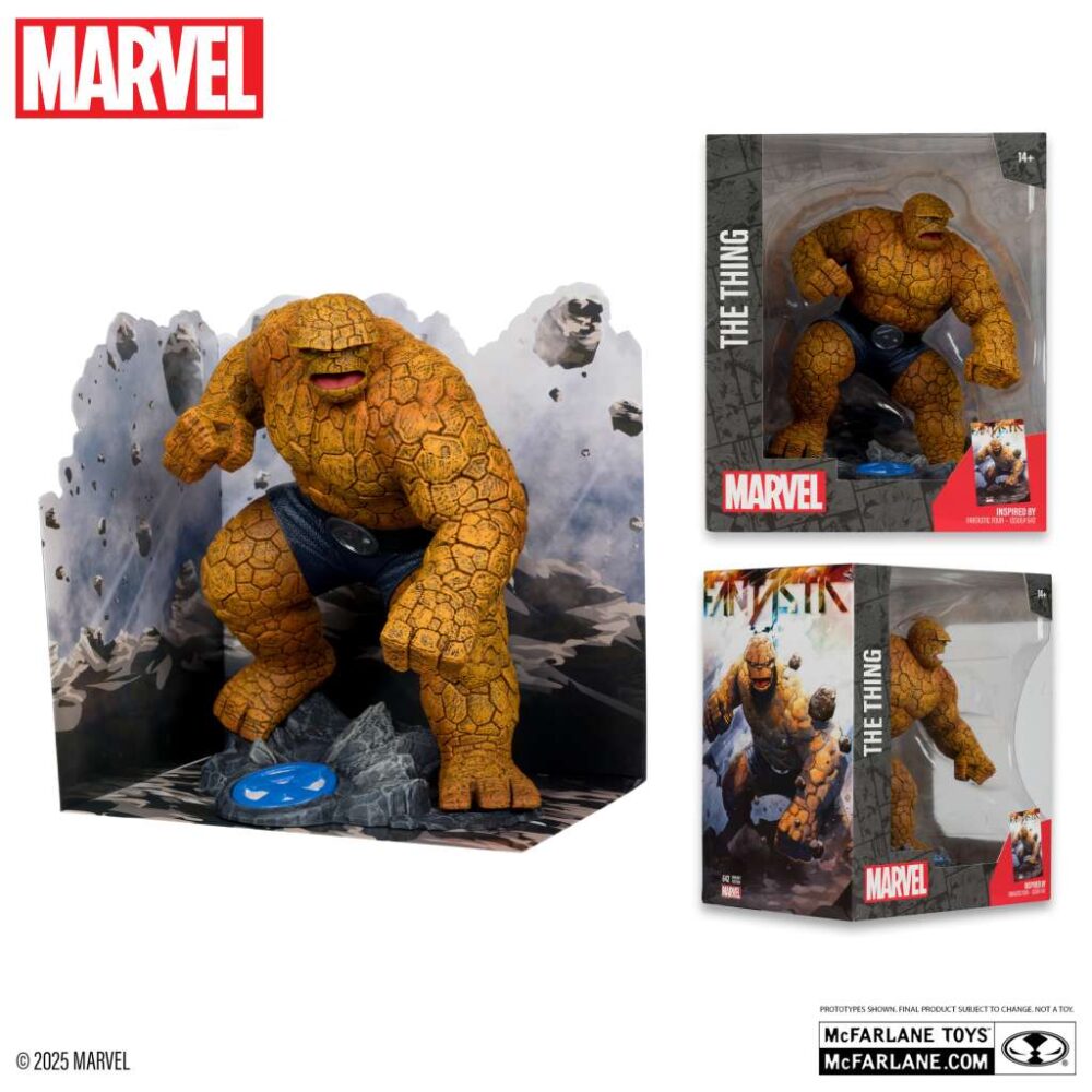 MC FARLANE TOYS Marvel Collection 1/10 WV4 The Thing (Fantastic Four #642)