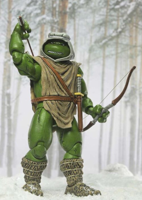Alternative view of NECA TMNT Mirage Comics Hunter Leo AF