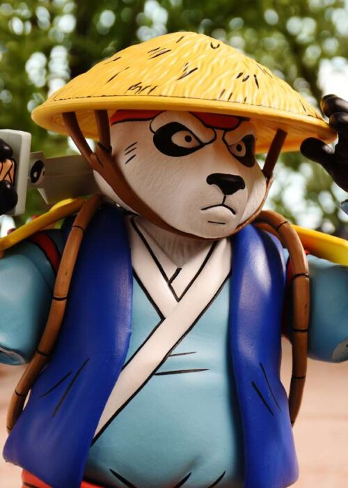 Alternative view of NECA TMNT Cartoon Panda Khan Ultmate af