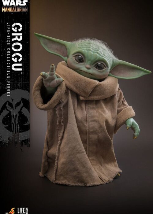 HOT TOYS Star Wars: The Mandalorian Life-Size Masterpiece Actionfigure Grogu 37 cm