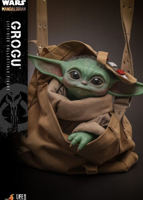 Alternative view of HOT TOYS Star Wars: The Mandalorian Life-Size Masterpiece Actionfigure Grogu 37 cm