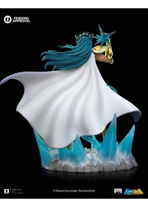 Alternative view of IRON STUDIOS Saint Seiya Aquarius Camus 1/10 Statue