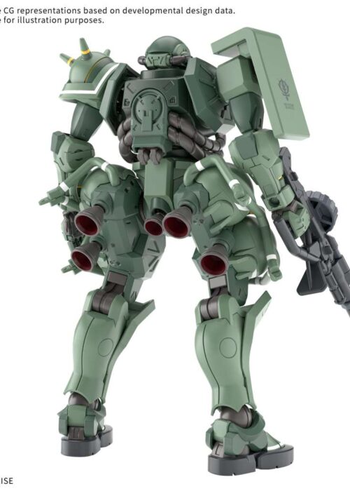 Alternative view of BANDAI HIGH GRADE HG 1/144 Zaku GQ