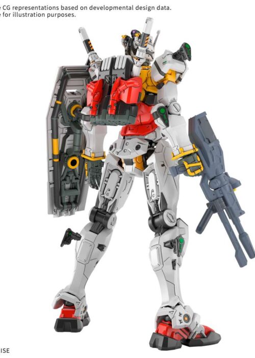 Alternative view of BANDAI HIGH GRADE HG 1/144 White Gundam GQ