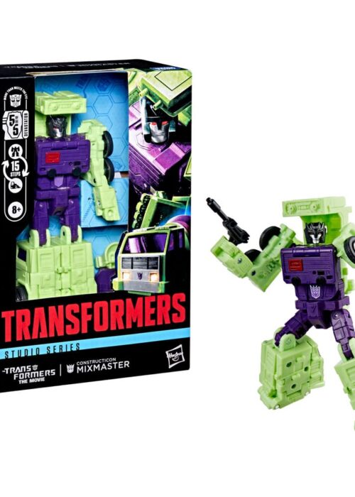 HASBRO The Transformers: The Movie Studio Series Voyager Class Action Figure Constructicon Mixmaster 16 cm