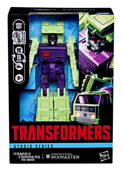 Alternative view of HASBRO The Transformers: The Movie Studio Series Voyager Class Action Figure Constructicon Mixmaster 16 cm