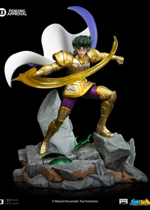 Alternative view of IRON STUDIOS Saint Seiya Capricorn Shura 1/10 Statue