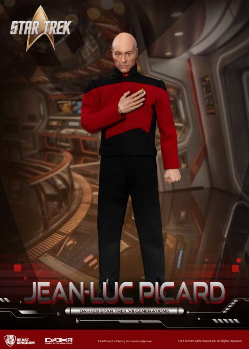 Alternative view of BEAST KINGDOM Star Trek VII Generations Jean Luc Picard