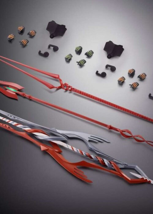 Alternative view of BANDAI Neon Genesis Evangelion 3 Spears Set for Evangelion 30th with Another Color