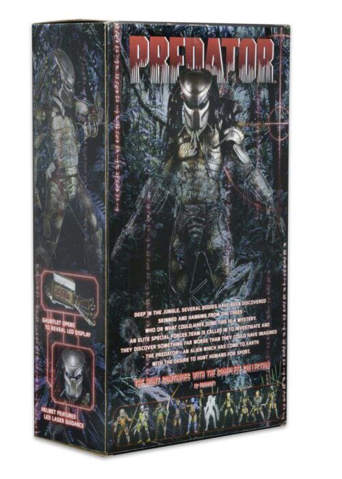 Alternative view of NECA Predator 18" Jungle Hunter With Led Lights