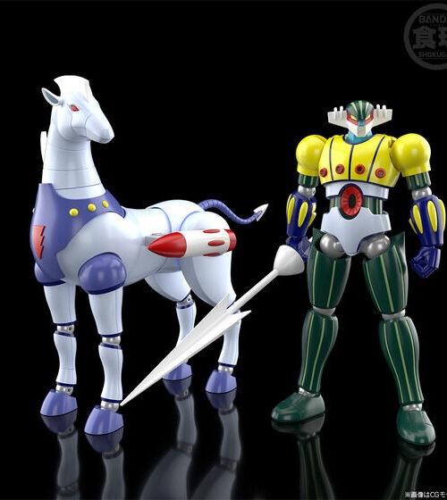 BANDAI SMP (SHOKUGAN MODELING PROJECT) Koutetsu Jeeg - Koutetsu Jeeg Through-In Set Bandai Premium Exclusive