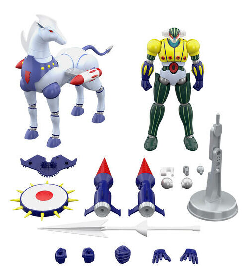 Alternative view of BANDAI SMP (SHOKUGAN MODELING PROJECT) Koutetsu Jeeg - Koutetsu Jeeg Through-In Set Bandai Premium Exclusive