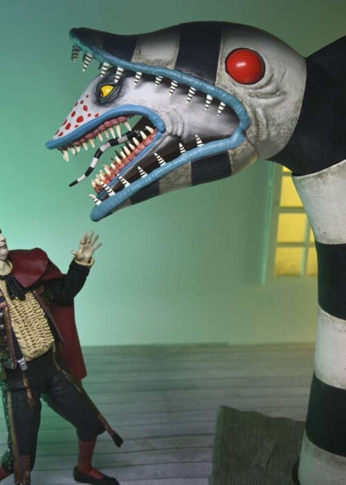 NECA Beetlejuice 2 Ultimate Matador Beetlejuice and Sandworm af 2-pack