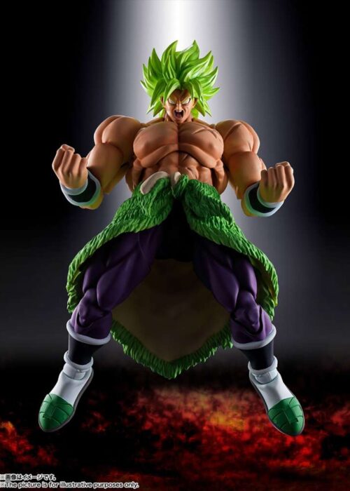 BANDAI S.H.Figuarts SHF Dragon Ball Broly Super Saiyan Full Power Reissue