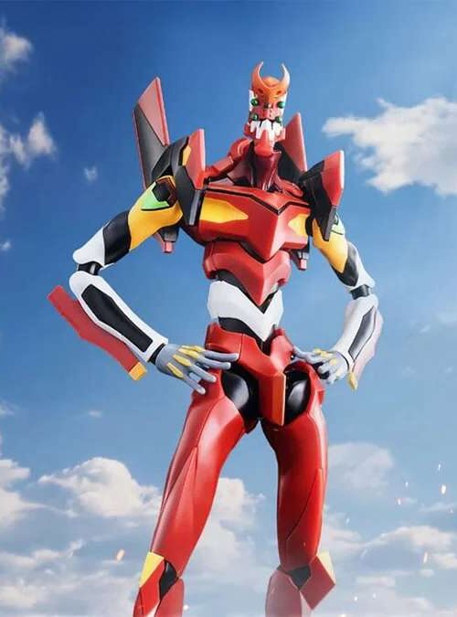 BLOKEES Neon Genesis Evangelion Unit 02 Action Edition Model Kit