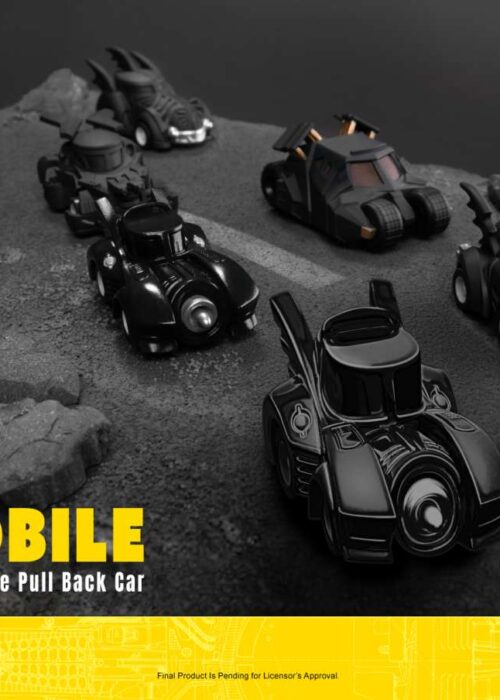 BEAST KINGDOM Batman Batmobile Pull Back Car Blind Box Set (6)