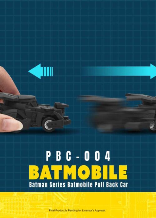 Alternative view of BEAST KINGDOM Batman Batmobile Pull Back Car Blind Box Set (6)