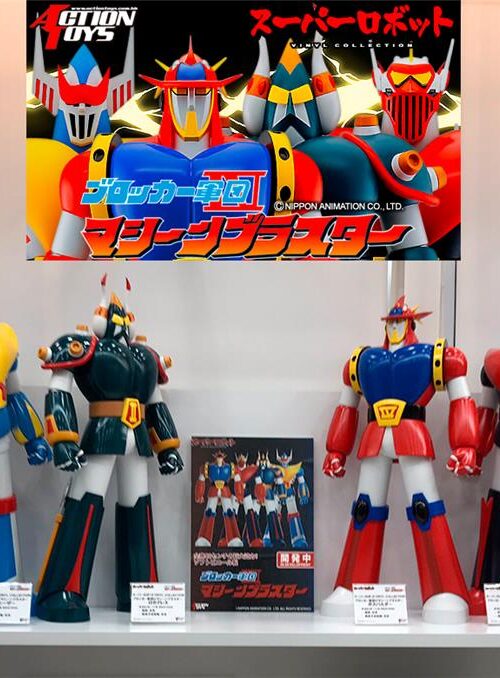 ACTION TOYS SUPER ROBOT VINYL COLLECTION ASTROROBOT - SET DI 4