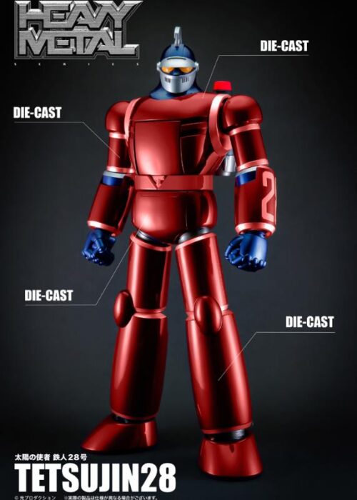 Alternative view of ACTION TOYS HEAVY METAL TETSUJIN 28 SHIN T28 (REISSUE)