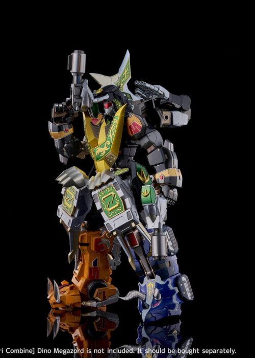 Alternative view of FLAME TOYS Power Rangers Go! Kara Kuri Combine Action Figure Dragonzord 21 cm