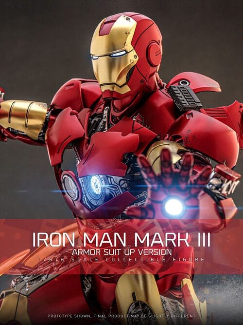 HOT TOYS Iron Man Movie Masterpiece Diecast Action Figure 1