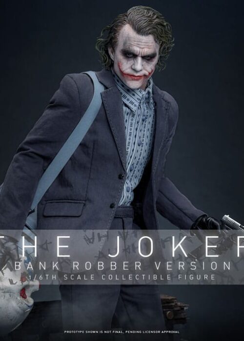 Alternative view of HOT TOYS The Dark Knight DX Action Figure 1/6 The Joker (Bank Robber Version) 30 cm