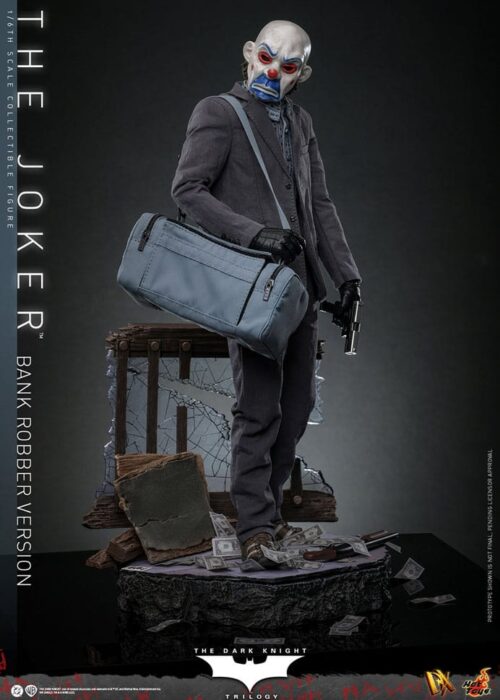 HOT TOYS The Dark Knight DX Action Figure 1/6 The Joker (Bank Robber Version) 30 cm