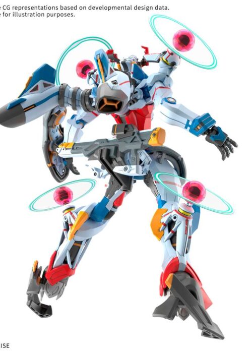 Alternative view of BANDAI HG 1/144 HIGH GRADE Gquuuuuux Endymion Unit Awakened