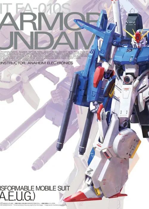 BANDAI MG 1/100 MASTER GRADE Gundam ZZ Full Armor Ver Ka - immagine 5