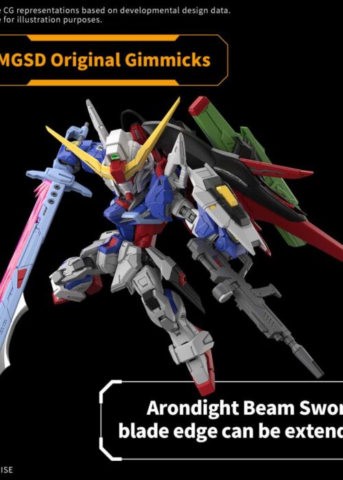 Alternative view of BANDAI MGSD Gundam Destiny