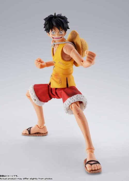BANDAI S.H.FIGUARTS SHF One Piece Monkey D.Luffy Marineford