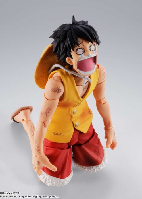 Alternative view of BANDAI S.H.FIGUARTS SHF One Piece Monkey D.Luffy Marineford
