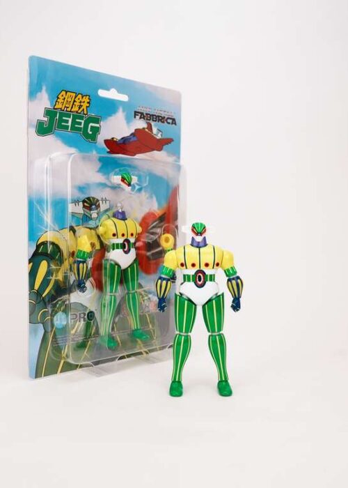 HL PRO Jeeg Mini Metal Fabbrica Manga (Yellow) Action Figure