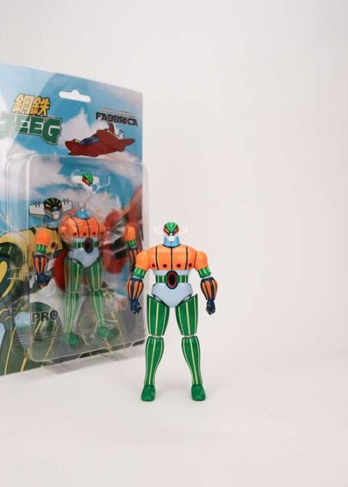 HL PRO Jeeg Mini Metal Fabbrica Retro (Orange) Action Figure