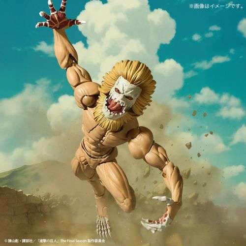 KAIYODO Revoltech A.Y. Attack On Titan Jaw Titan Action Figure