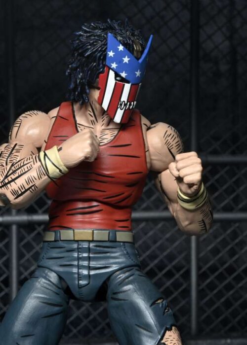 Alternative view of NECA TMNT Mirage Comics Casey Jones Bodycount Ultimate af