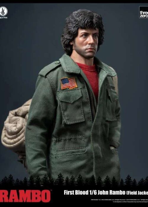 THREEZERO Rambo First Blood John Rambo Field Jacket 1/6 Figure