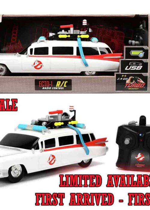 Alternative view of JADA TOYS Ghostbusters - Ecto-1 - 1:16 Remote Control Model
