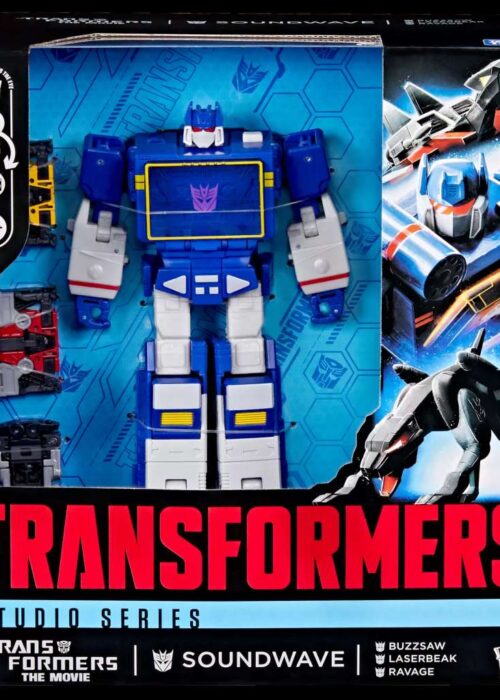 Alternative view of HASBRO Transformers Studio Series The Movie Soundwave action figure