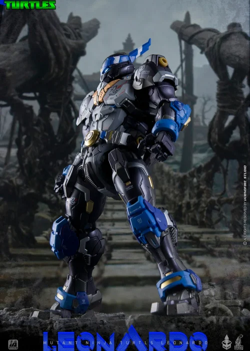 HEAT BOYS HB0071 Teenage Mutant Ninja Turtles Leonardo 40th Anniversary Ver.