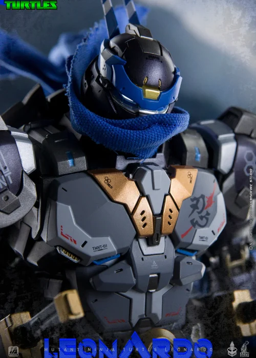 Alternative view of HEAT BOYS HB0071 Teenage Mutant Ninja Turtles Leonardo 40th Anniversary Ver.