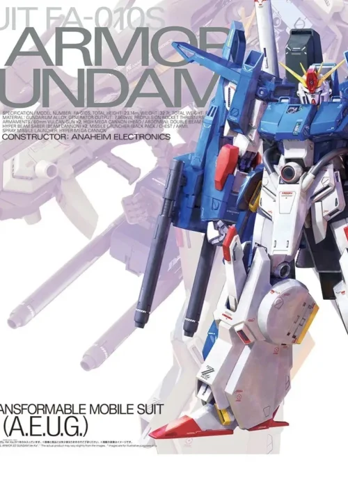 BANDAI MG 1/100 MASTER GRADE Gundam ZZ Full Armor Ver Ka - immagine 13