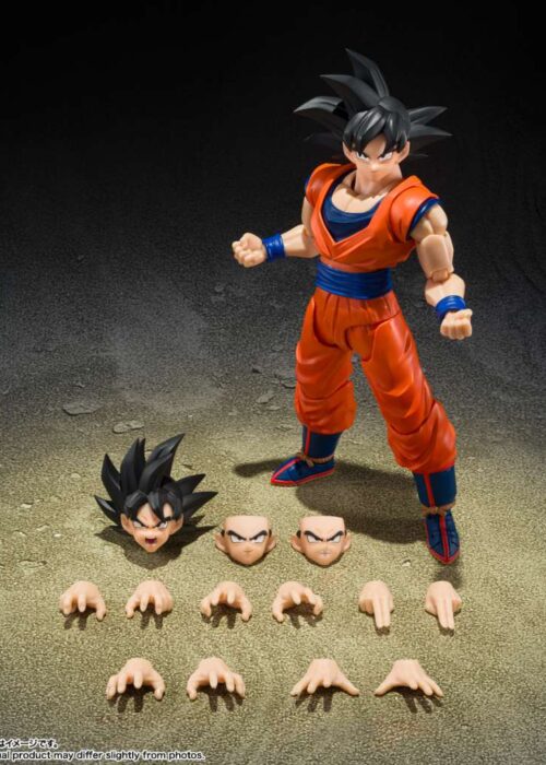 Alternative view of BANDAI S.H.Figuarts SHF Dragon Ball Z Son Goku Kind-Hearted Saiyan