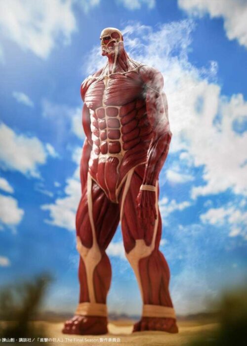 Alternative view of KAIYODO Attack On Titan Mega Sofvi Colossal Titan