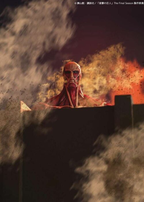 KAIYODO Attack On Titan Mega Sofvi Colossal Titan