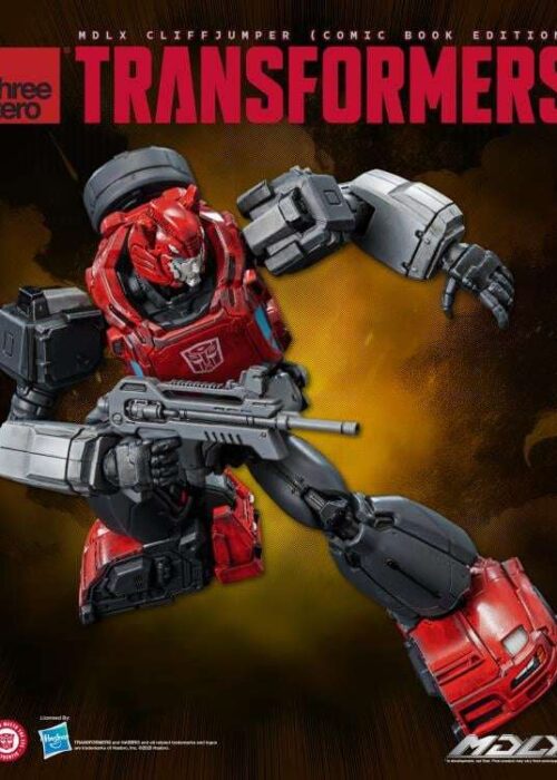 Alternative view of THREEZERO Transformers MDLX Cliffjumper (comic book edition) action figure