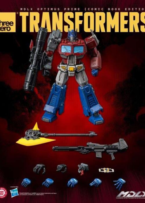 THREEZERO Transformers MDLX Optimus Prime (comic book edition) action figure
