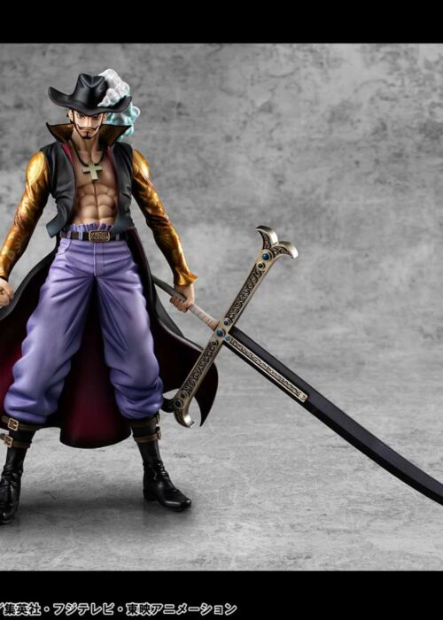 Alternative view of MEGAHOUSE One Piece P.O.P. Limited Hawk Eye Dracule Mihawk Ver.R Statue