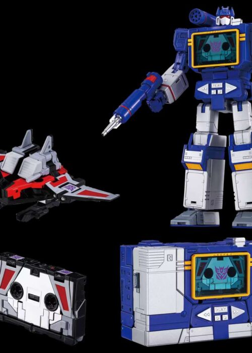 Alternative view of TAKARA TOMY MPG-19 Transformers Masterpiece Soundwave and Condor action figure